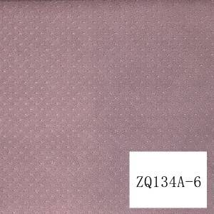 ZQ134, ultrasonic embossed Northern European velvet 26colors(A 13 colors, B 13 colors)