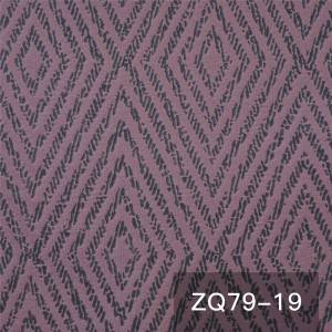 ZQ79, blind embossed Holland velvet 22colors