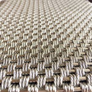 XY-M33 Woven Metal Mesh Pattern for Wall Cladding