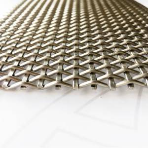 XY-M2176 Metal Wire Mesh Screen for Facade Cladding