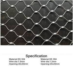 STAINLESS STEEL CABLE MESH