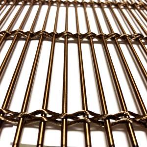 XY-M3810 Rose Golden Metal Mesh Ceiling for Theatre