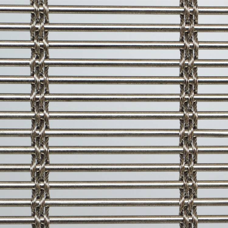 XY-M3624 Stainless Steel Facade Woven Mesh for Hotel Featured Image