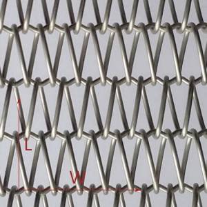 XY-A1283 Metal Fabric for Office Building Cladding