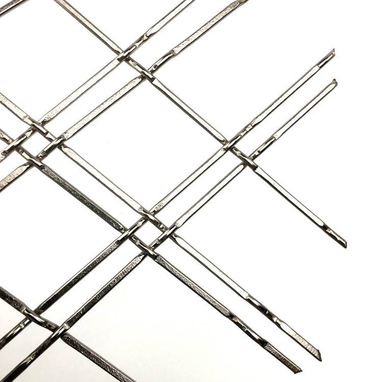 XY-D2 Stainless Steel Sliver Double Wire Mesh for Cabinet Featured Image