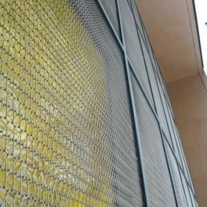 XY-A2515 Decorative Sprial Metal Mesh for Exterior Safety