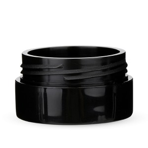 30g empty glue jar for nail polish Black color gel nail polish container