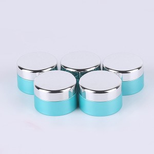 5g Low Price Blue Small Cream Container Empty Round Lip Balm Jar