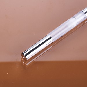 2.5ml simple practicalmini colored clear empty color gel oil pen wholesale cheap plastic cosmetic jar