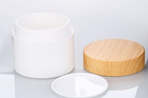 10g 15g 30g 50g 100g 200g 250g custom cosmetic jar pp cream jar plastic jar bamboo lid
