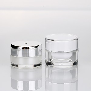 3g 5g 10g 15g 30g 50g small cream jar acrylic cosmetic bottles plastic pot for uv gel