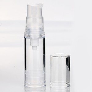 5ml 10ml 15ml plastic essential oil bottle cosmetic airless bottle