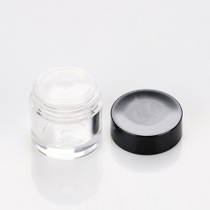 7g AS cream jar container luxury nail powder small containers plastic jar for cosmetics Hot sale products