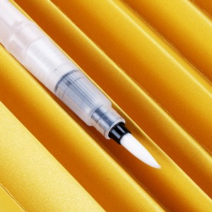 10ml clear cheap wholesale empty nail art uv gel nail polish soft brush pen