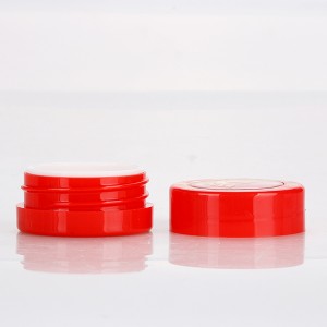 2g 10g new beautiful color powder container travel size cosmetic cute face cream pot eyeshadow plastic bottle