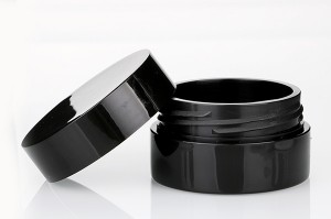 30g empty glue jar for nail polish Black color gel nail polish container