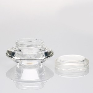 5G transparent powder container plastic nail glitter powder container