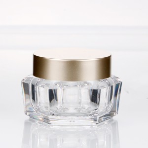 50g clear loose powder packaging recycled plastic bottles unique cosmetic jars for glitter