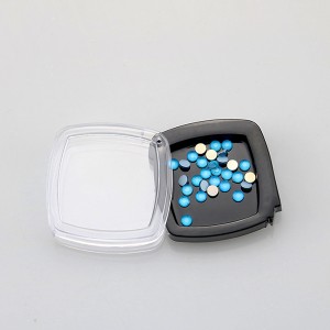 3g empty small custom eyeshadow container wholesale glitter loose powder jar for nail polish