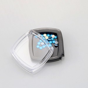 3g empty small custom eyeshadow container wholesale glitter loose powder jar for nail polish