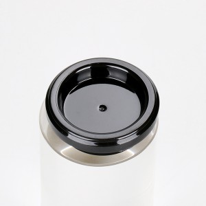 2g Cheap Plastic Cosmetic Glitter Pot Custom Cylinder Clear Loose Powder Jar with Sifter