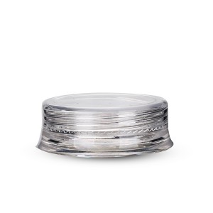 2g Decorative Plastic Jars With Lids Loose Powder Container