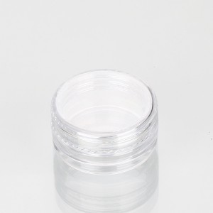10g Small Cosmetic Nail Art Loose Powder Jar Wholesale Clear Eye Shadow Jar