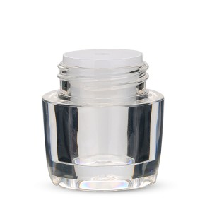 7g glitter eyeshadow jar small round eye cream bottle cosmetic plastic cream container