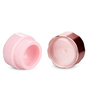 5g 8g unique plastic pots for nail polish cosmetic pot