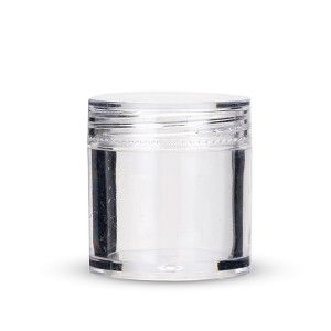 10g plastic nail glitter powder jar cheap plastic jar for nail glitter