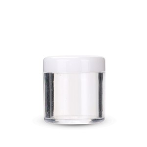 10g clear powder cosmetic jars jar cream plastic cosmetic