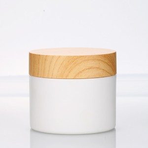10g 15g 30g 50g 100g 200g 250g custom cosmetic jar pp cream jar plastic jar bamboo lid
