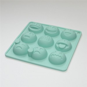 Silicone Emoji Molds for Caramels Chocolate Ice Cube Jelly Truffles Pralines Ganache