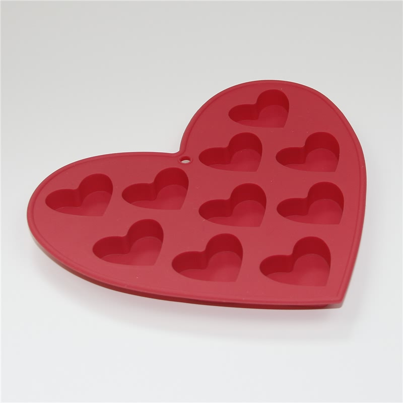 Valentine’s Day Heart Shape Silicone Molds Chocolate Candy Molds Silicone Baking Molds for Valentine’s Featured Image