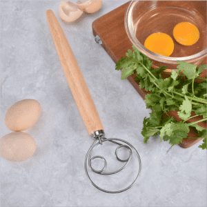 Danish Dough Whisk Food-grade Stainless Steel Dough Whisks sealed with epoxy resin