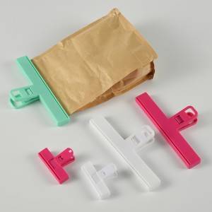 Vibrant Plastic Large Bag Clip