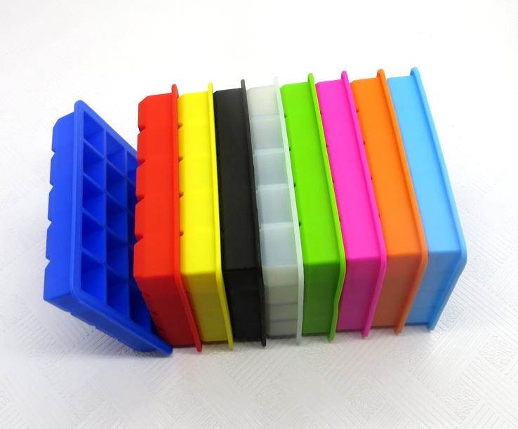 Commercial Closed Fancy Ice Cube Trays Compact With Lid Healthy High Capacity