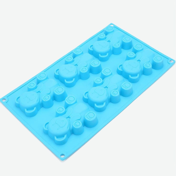 Fancy Silicone Ice Cube Molds Food Grade 6 Cavity For Cocktails