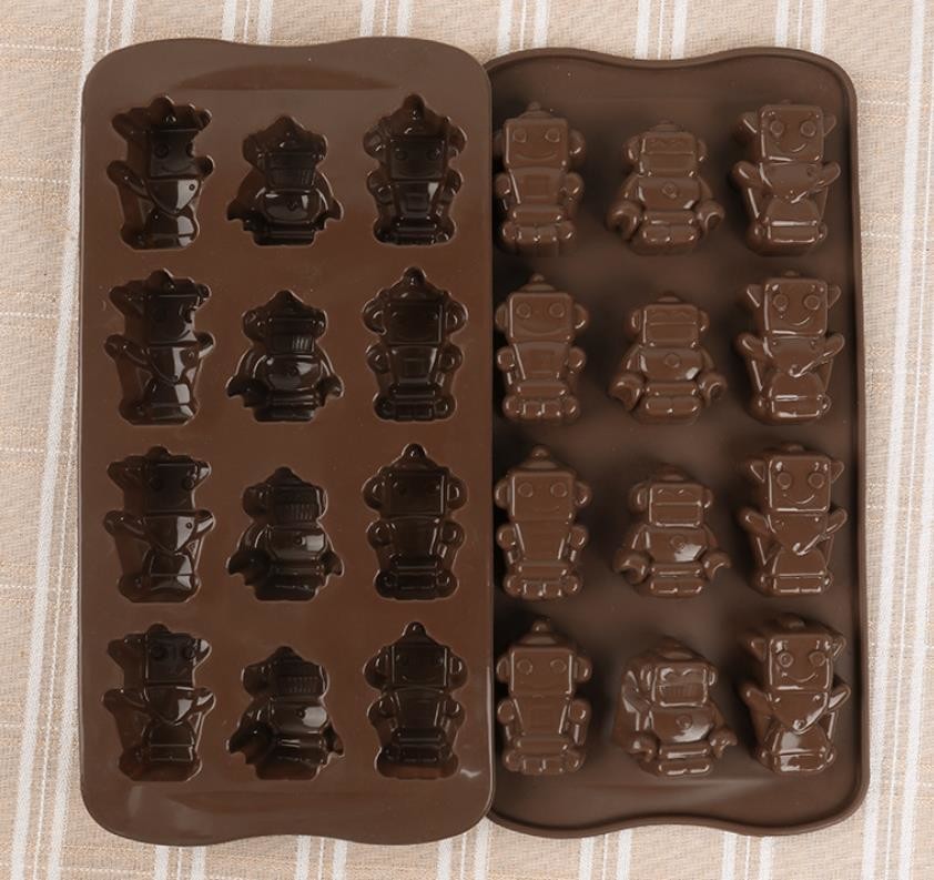 Professional Sweet Flexible Silicone Chocolate Molds For Chocolate Making