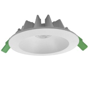 200mm Cut-out Die-casting Aluminum Commercial Deep recessed lighting IP44 40W COB LED Downlights