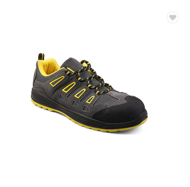 2019 men shoes Black men industrial steel safety shoes for labourer