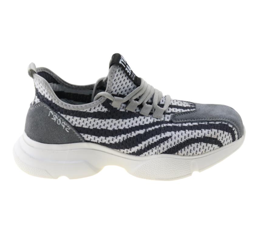Hot Selling Fashion And Comftable Fly Knit Fabric Safety Shoes