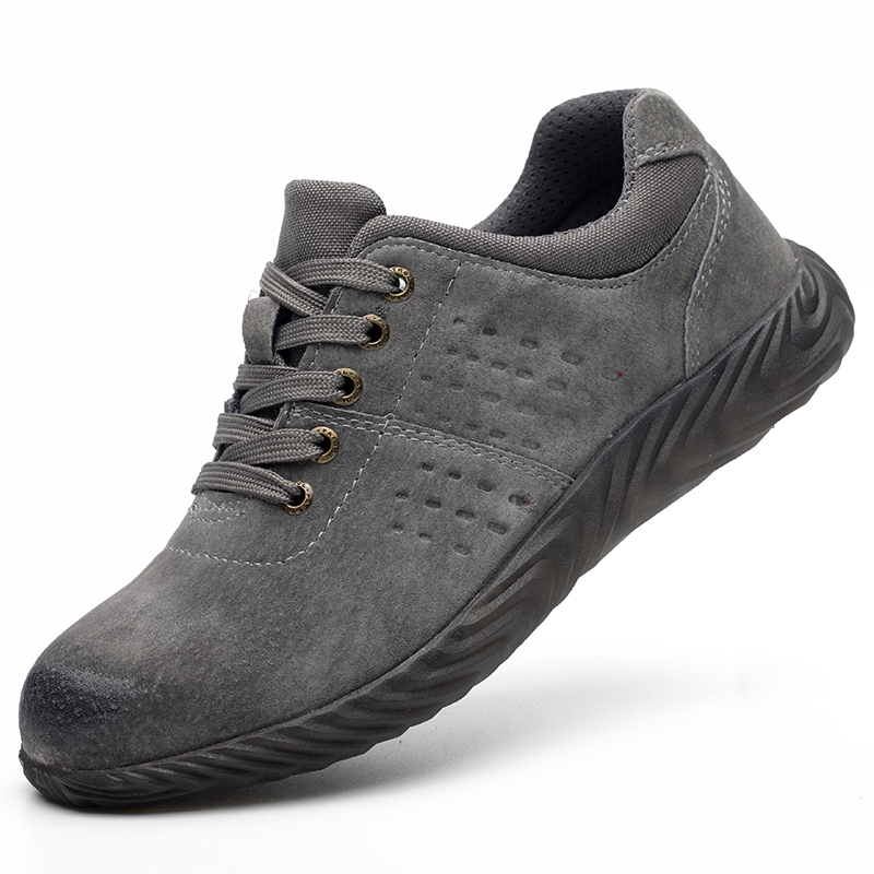 Lightweight Leather Safety Shoes for man