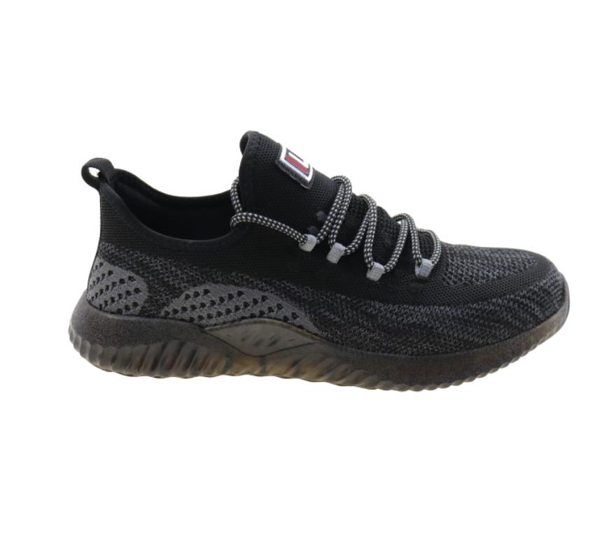 Hot Selling Good Price Fly Knitted Composite Toe Rubber Soft Sole Flyknit Upper Material Light Safety Shoes