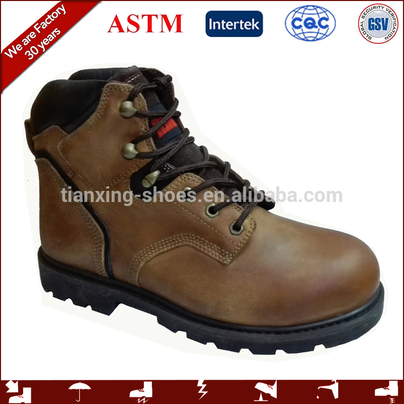 2017 new design quality safety shoes and safety shoes price with rubber outsole