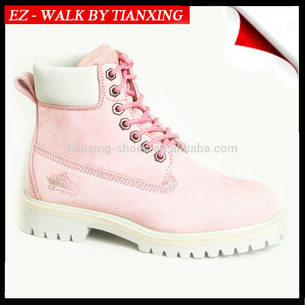 Ladies leather safety shoes with steel toe