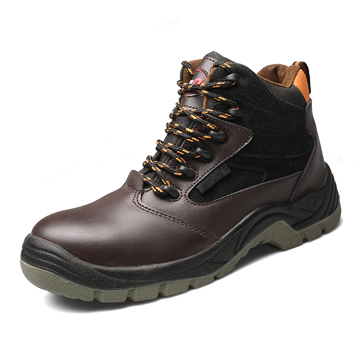 High ankle pu injection outsole s1 safety shoes