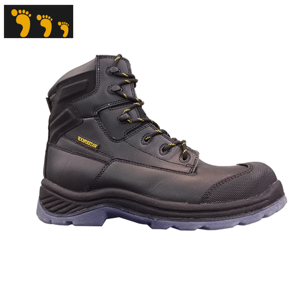 acids resistant leather industry work boots