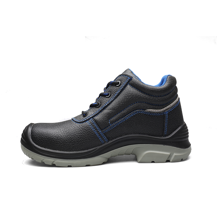 Export genuine leather steel toe cap safety boots