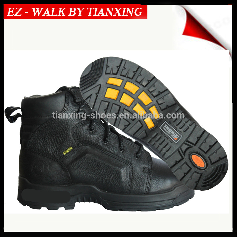 Waterproof safety hiker boots with air cushion